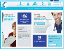 Tablet Screenshot of bioclinic.fr