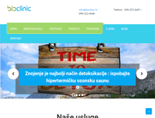 Tablet Screenshot of bioclinic.hr